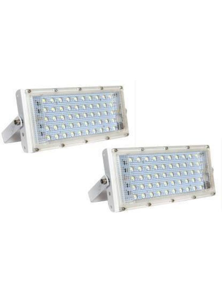     			SPARKWORLD Cool Day Light 50 Watts Flood Light ( Pack of 2 )