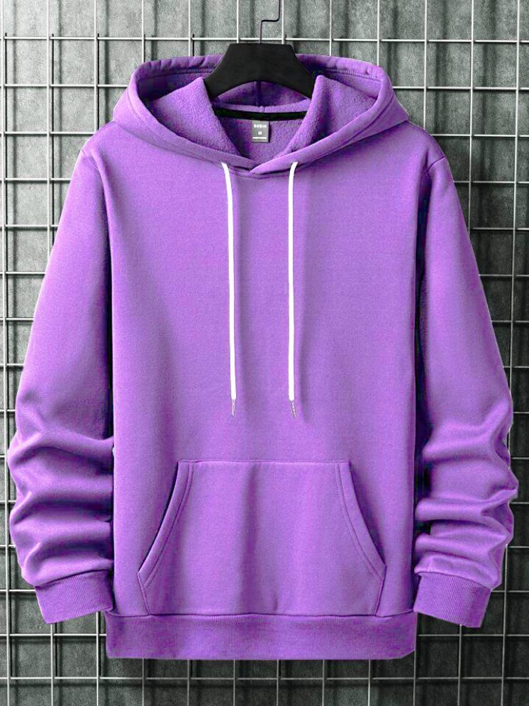     			nikline Woollen Hooded Men's Sweatshirt - Purple ( Pack of 1 )