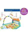 Kidsaholic Musical Keyboard Mat Piano | Baby Gym & Fitness Rack | Baby Play Mat | Fitness Rack with Hanging Rattles | Lights & Musical Keyboard (Free subscription of kids Educational worksheets)