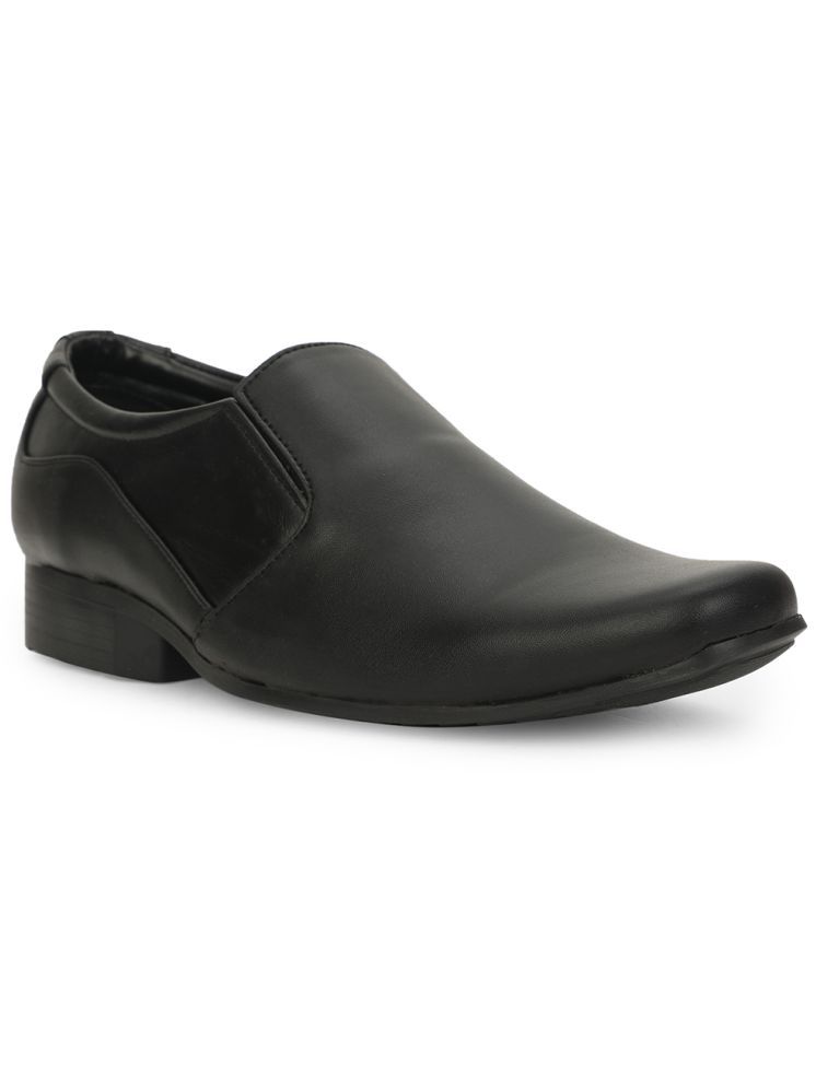     			Bata Black Men's Slip On Formal Shoes