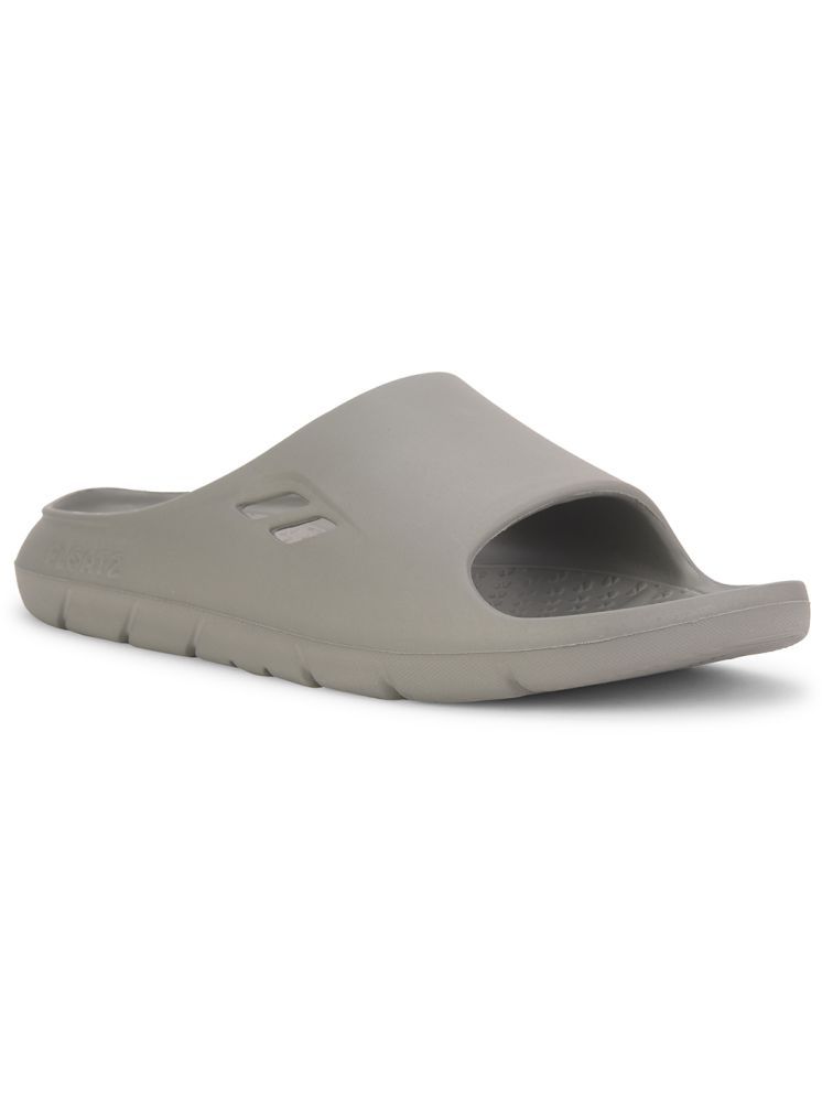     			Bata Grey Men's Slide Flip Flop