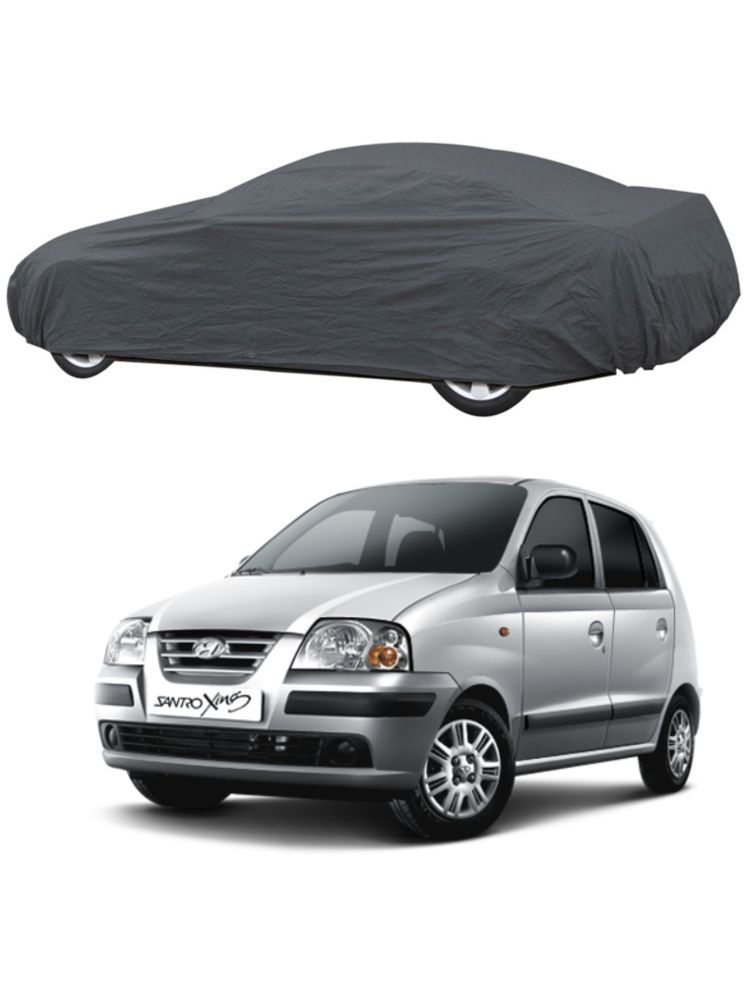     			CARNEST Car Body Cover for Hyundai Santro Xing Without Mirror Pocket ( Pack of 1 ) , Grey