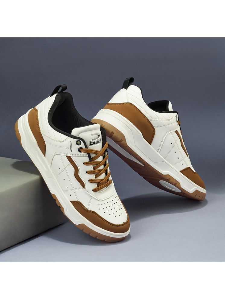     			Duke FWOL2527 Tan Men's Sneakers