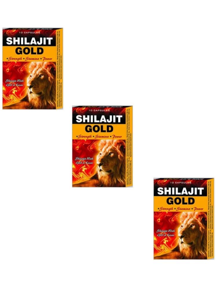     			G&G Pharm@cy Shilajit With Gold Capsule 10no.s Pack Of 3