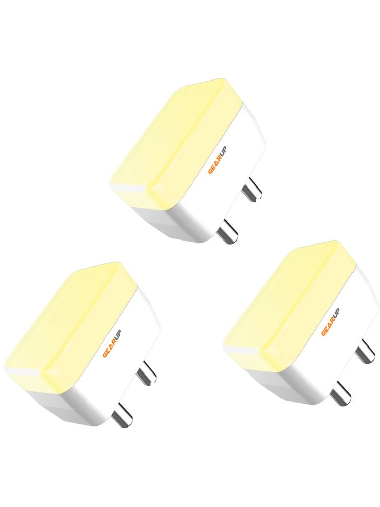     			Gearup 1w Dimmable LED Bulb ( Pack of 3 )