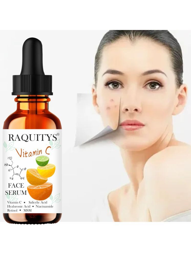     			RAQUITYS Face Serum Vitamin C Moisturizing For All Skin Type ( Pack of 1 )