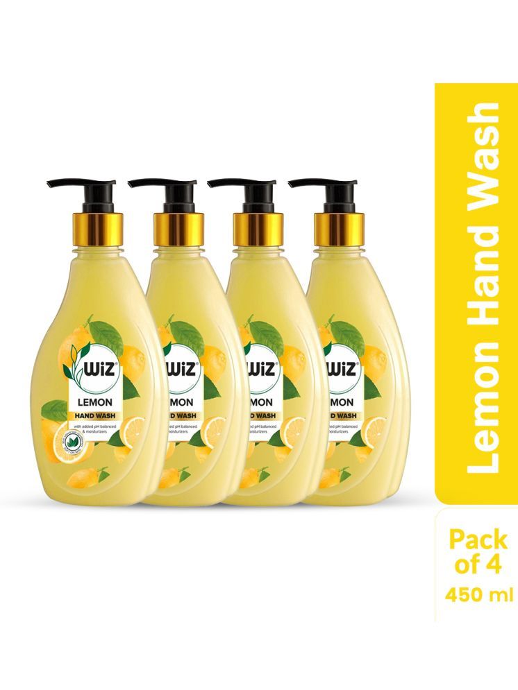     			Wiz pH Balancing Hand Wash 450 mL ( Pack of 4 )