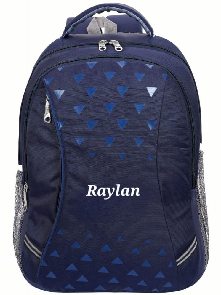     			Raylan Blue PU Backpack ( 25 Ltrs )