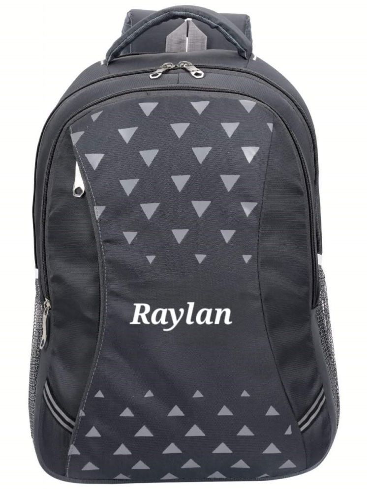     			Raylan Grey PU Backpack ( 25 Ltrs )