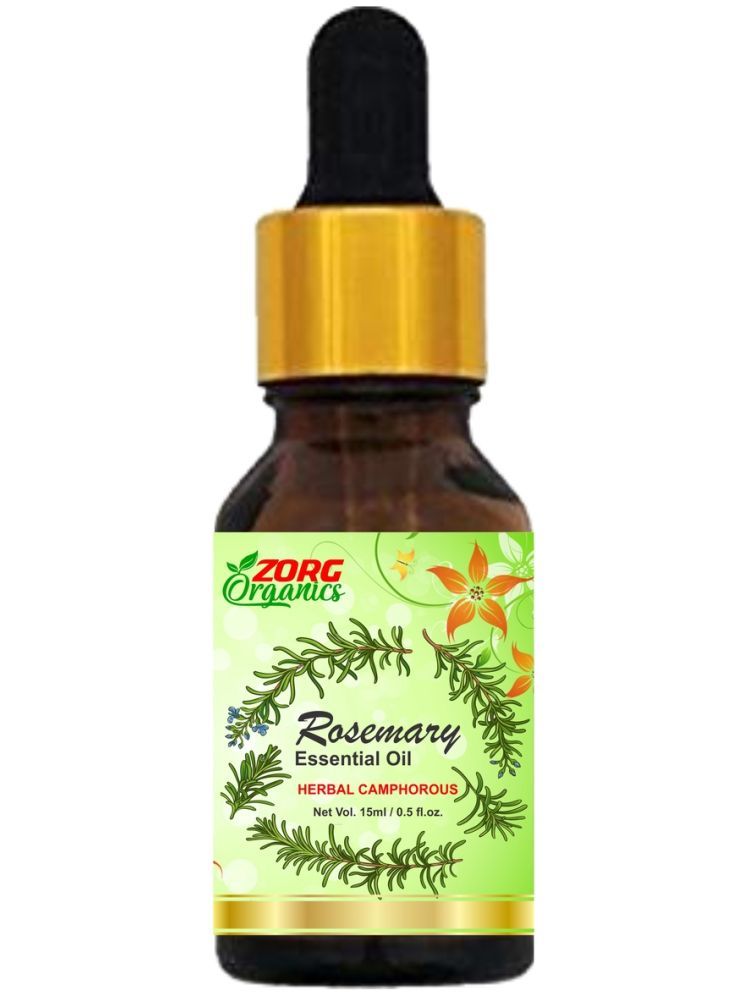     			Zorg Organics Rosemary Essential Oil With Dropper 15 mL ( Pack of 1 )