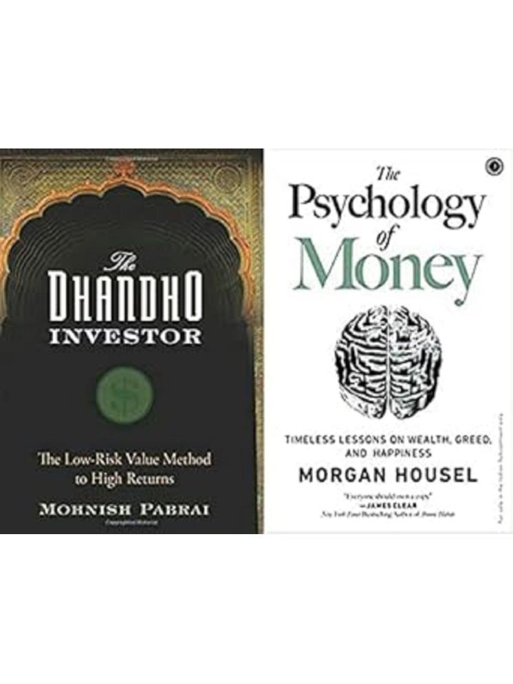     			Dhandho Investor + The Psychology of Money Combo (Pack of 2 books) Paperback – 1 January 2013