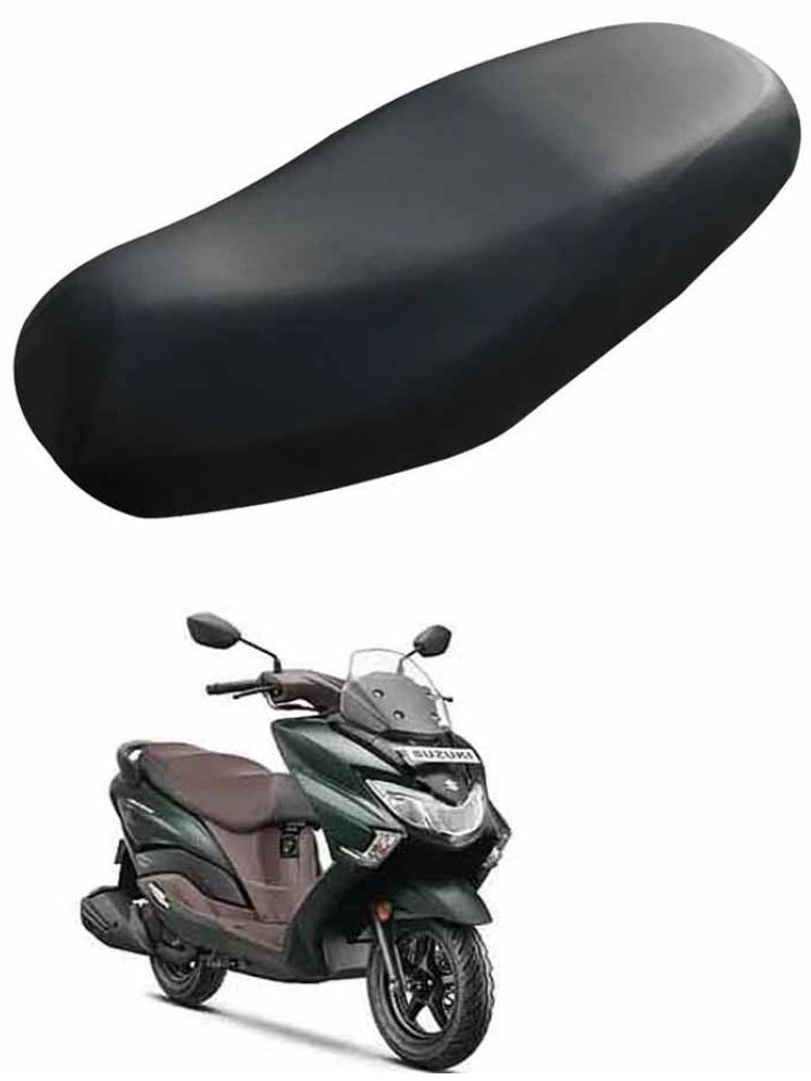     			RONISH Bike/Scooty Seat Cover Black For Suzuki Burgman Street