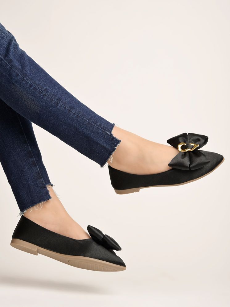     			Stylestry Black Women's Casual Ballerinas