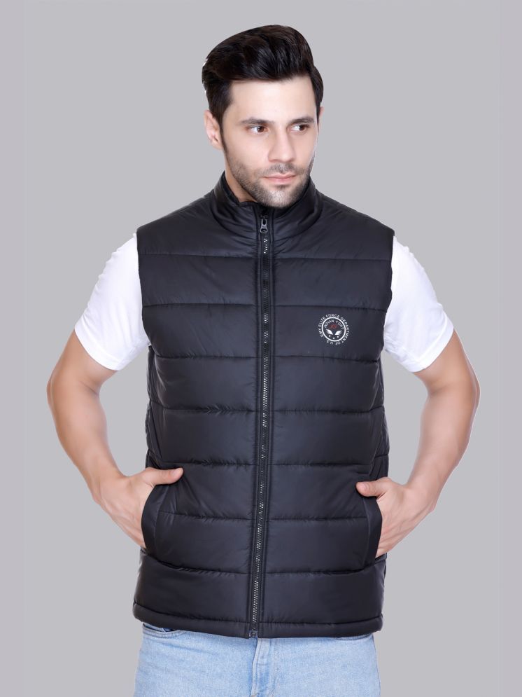     			IF-INDIAN FORT Polyester Men's Puffer Jacket - Black ( Pack of 1 )