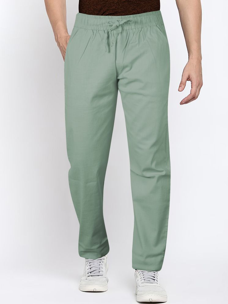     			JB JUST BLACK Regular Flat Men's Chinos - Light Green ( Pack of 1 )