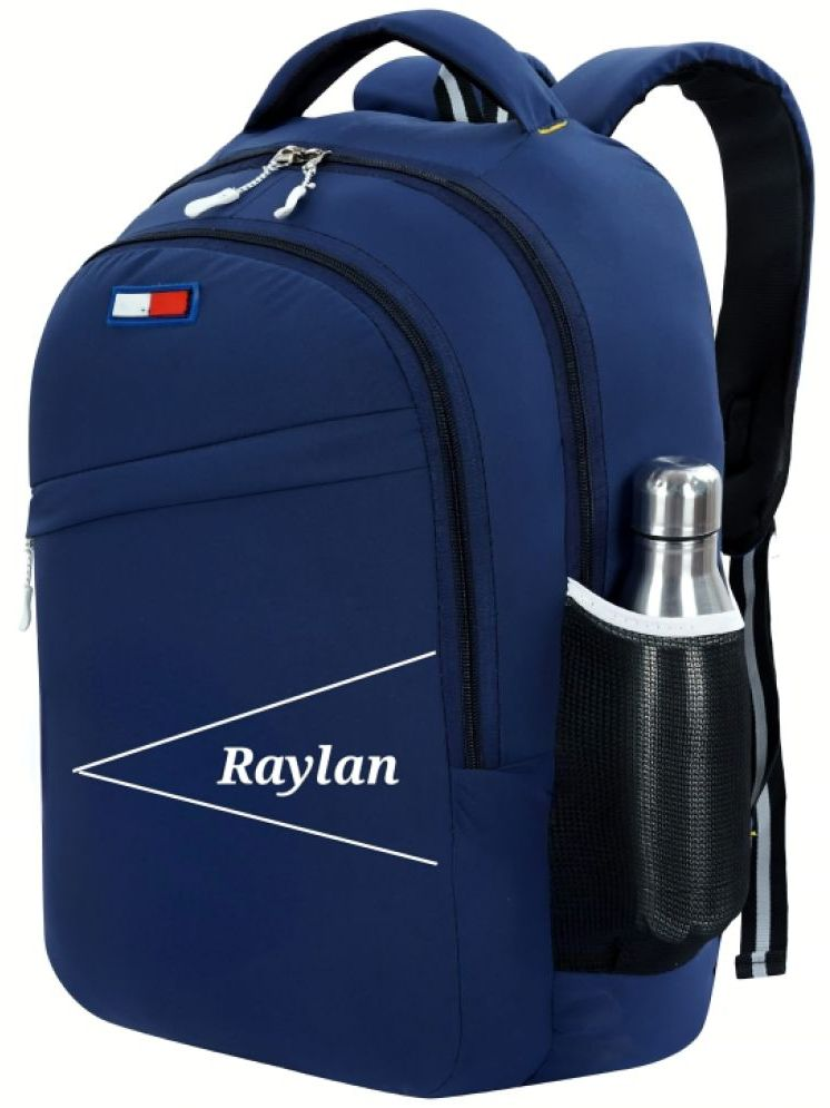     			Raylan Blue PU Backpack ( 20 Ltrs )