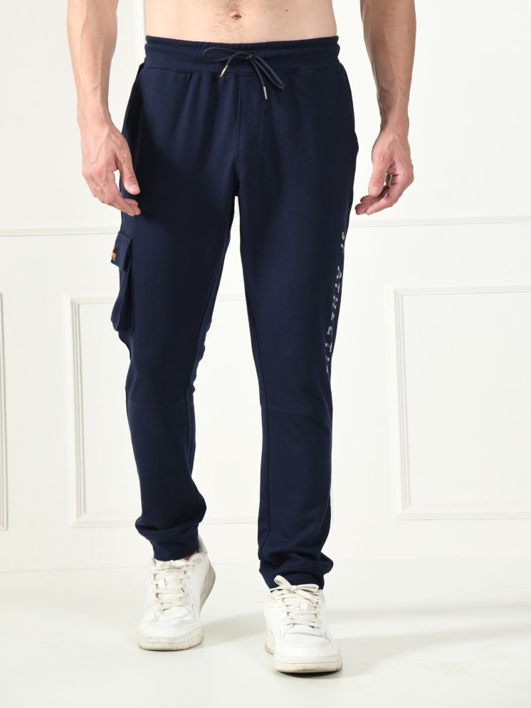     			STARFOX Navy Cotton Men's Trackpants ( Pack of 1 )