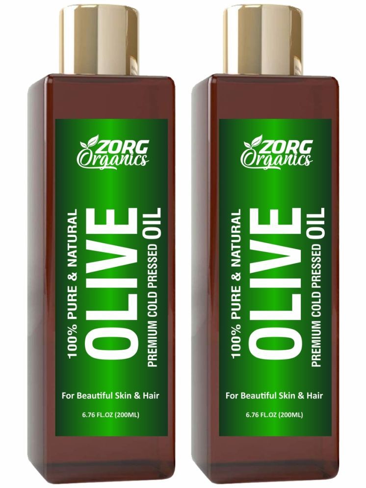     			Zorg Organics Anti Dandruff Olive Oil 400 ml ( Pack of 2 )