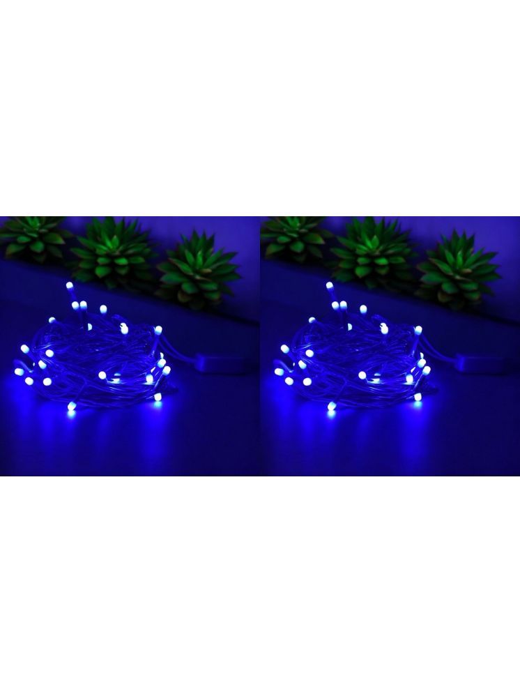     			REIRSON Blue 10Mtr String Light ( Pack of 2 )