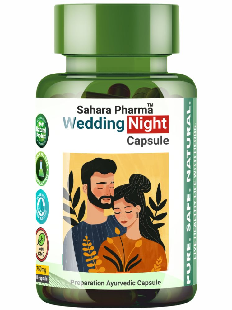     			Sahara Pharma Wedding Night Capsule - Men’s Wellness Capsules - Boost Libido, Stamina & Performance (750mg – 60 Veg )