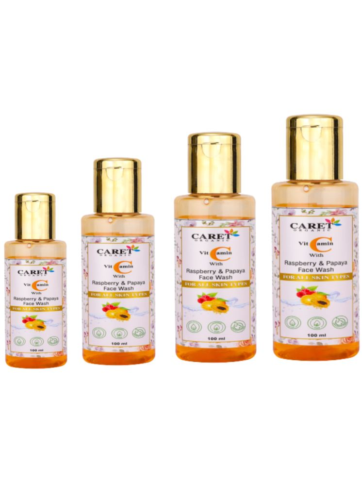     			Caret Organic - Deep Nourishment Face Wash For All Skin Type ( Pack of 4 )