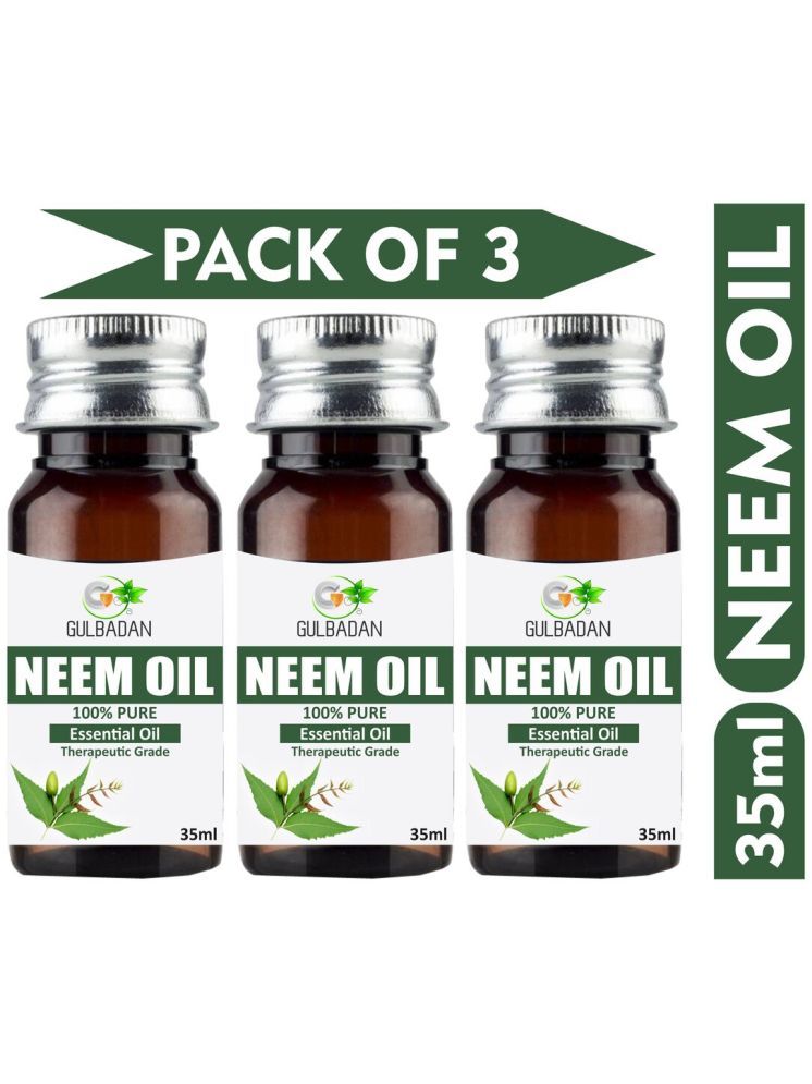     			GULBADAN Anti Dandruff Neem Oil 100 ml ( Pack of 3 )