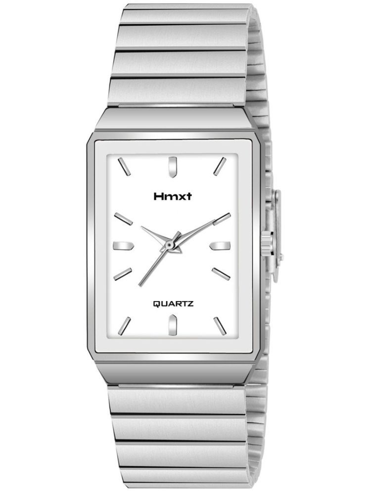     			HMXT Silver Stainless Steel Analog Men's Watch