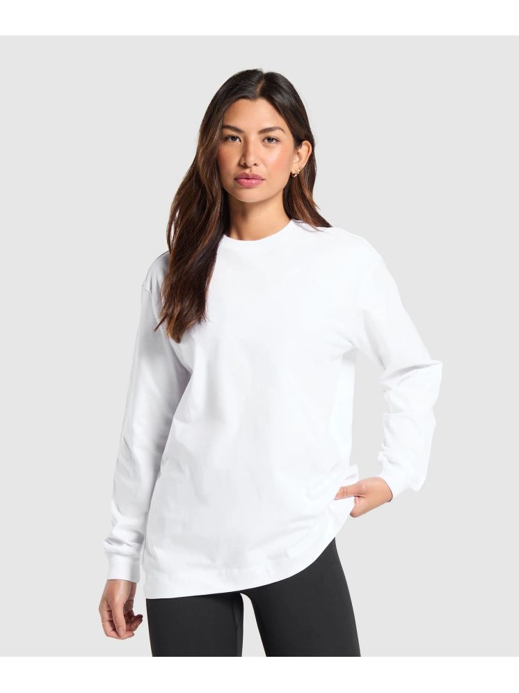     			PPTHEFASHIONHUB White Cotton Blend Regular Fit Women's T-Shirt ( Pack of 1 )