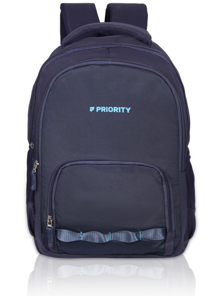     			Priority 38 Ltrs Navy Laptop Bags