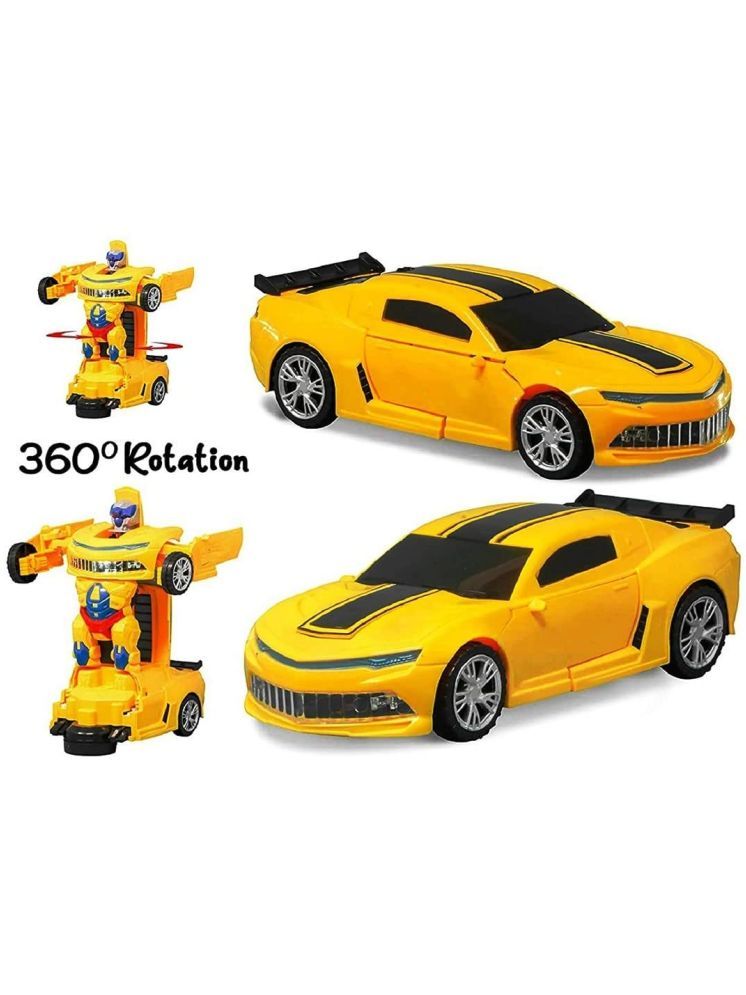     			PANSHUB Deformation Dancing Robot Car with Light and Music All Direction Movement Dancing Robot Toys for Boys and Girls