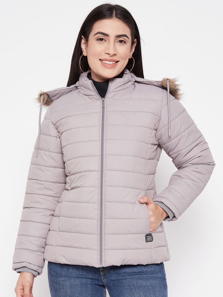     			VERO MODERNO - Polyester Grey Puffer