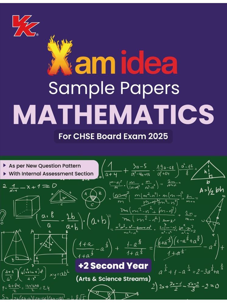     			Xam idea Sample Papers Mathematics for Class 12( +2 Second Year)| CHSE Odisha Board| 2024-25 Examination