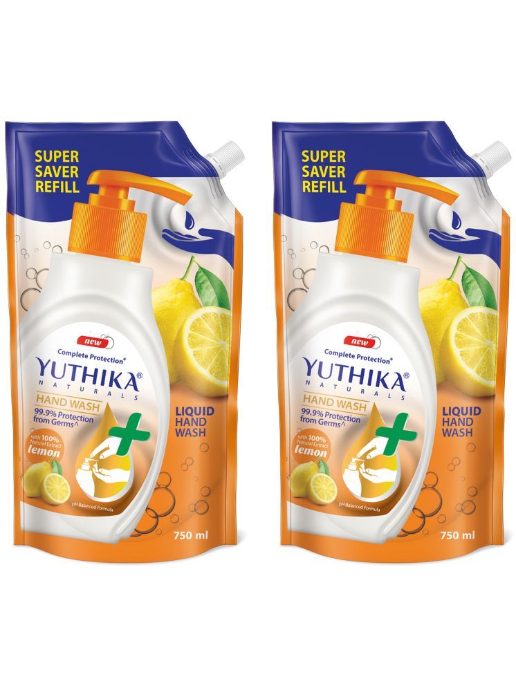     			yutika pH Balancing Hand Wash 750 mL ( Pack of 2 )