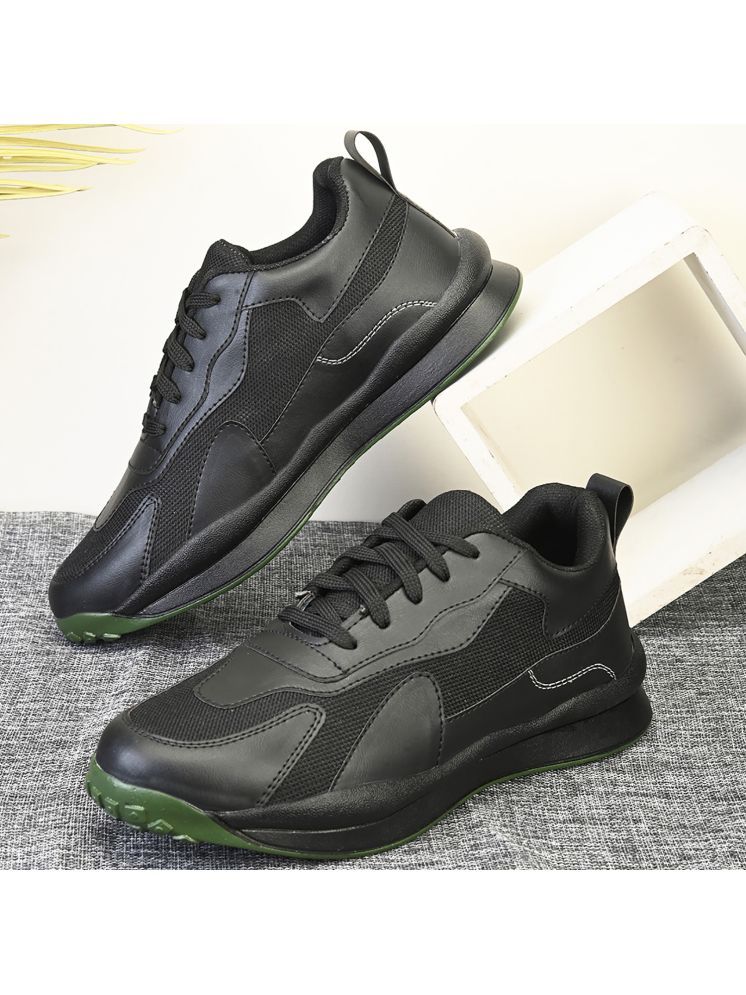     			John Karsun D3-Y8 Black Men's Sneakers