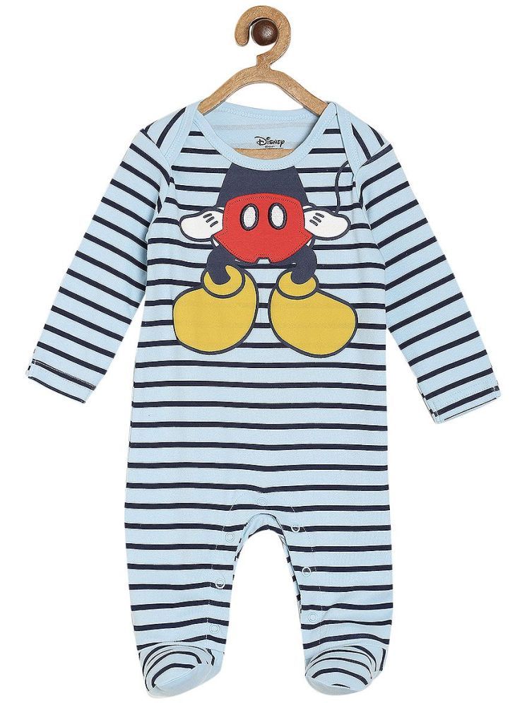     			Miniklub Baby Unisex Pack Of 2 Sleep Suit (Blue)