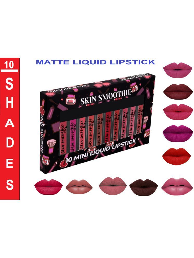     			SKIN SMOOTHIE Multi Matte Lipstick 200