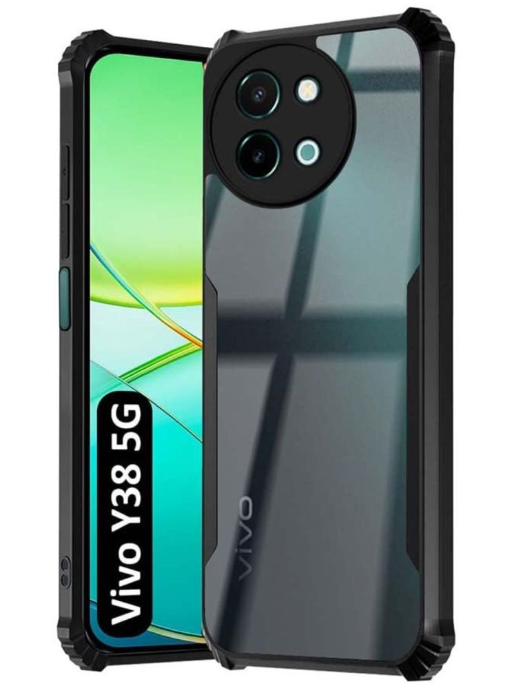     			ZAMN Hybrid Covers Compatible For Polycarbonate Vivo Y38 5G ( )