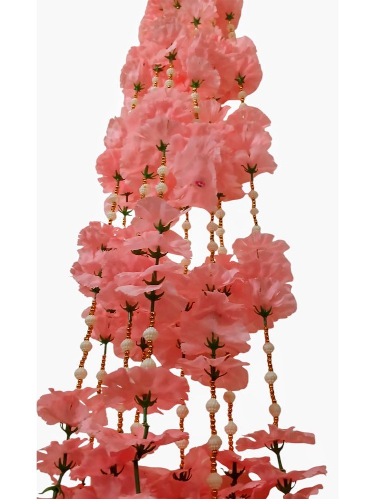     			Cherry Tree Handmade Door Hanging 3 ft Peach ( Pack of 2 )