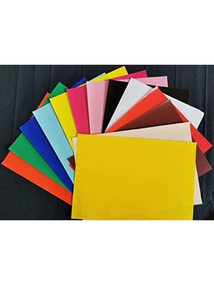     			Freedy Neon Origami Paper 15 cm X 15 cm Pack of 100 Sheets (10 sheet x 10 color) Fluorescent Color Both Side Coloured For Origami, Scrapbooking, Project Work