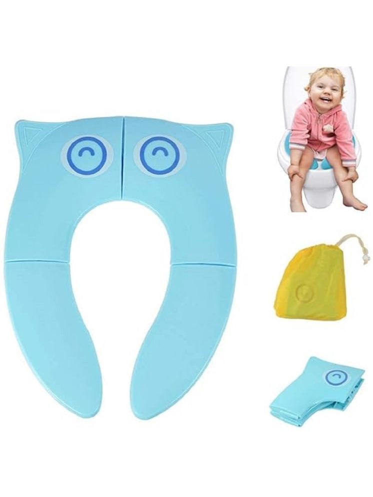     			RAMDEV ENTERPRISE Blue Plastic Potty Seat