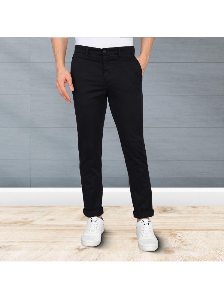     			S K PERFECT Regular Flat Men's Formal Trouser - Black ( Pack of 1 )