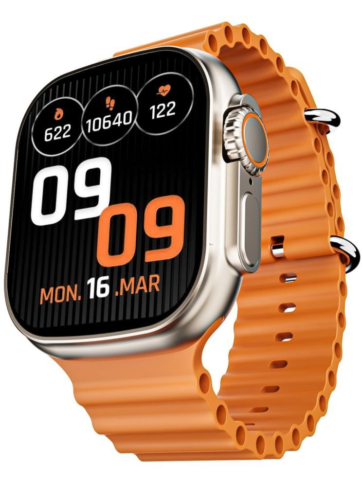     			COREGENIX ULTRA Orange Smartwatch With Calling Orange Smart Watch