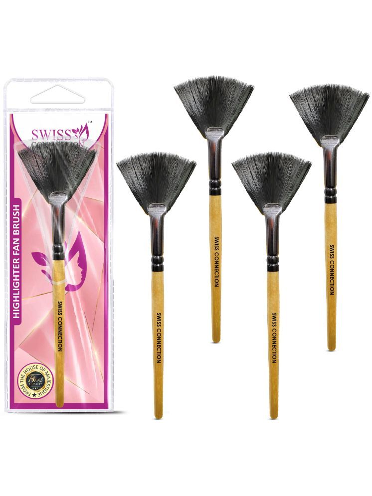     			Swiss Connection Fan Powder Brush 4 Pcs 100 g