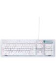 Arctic Fox White USB Wired Desktop Keyboard