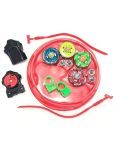 Bluebell New 4 in 1 Metal Fusion Spinning Toy Plastic Compatible Special Combo Set 4D 3D,4 Blades,2 Launcher with Beautiful Design Fury Battle Indoor & Outdoor Game