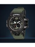 Harbor Green PU Analog-Digital Men's Watch