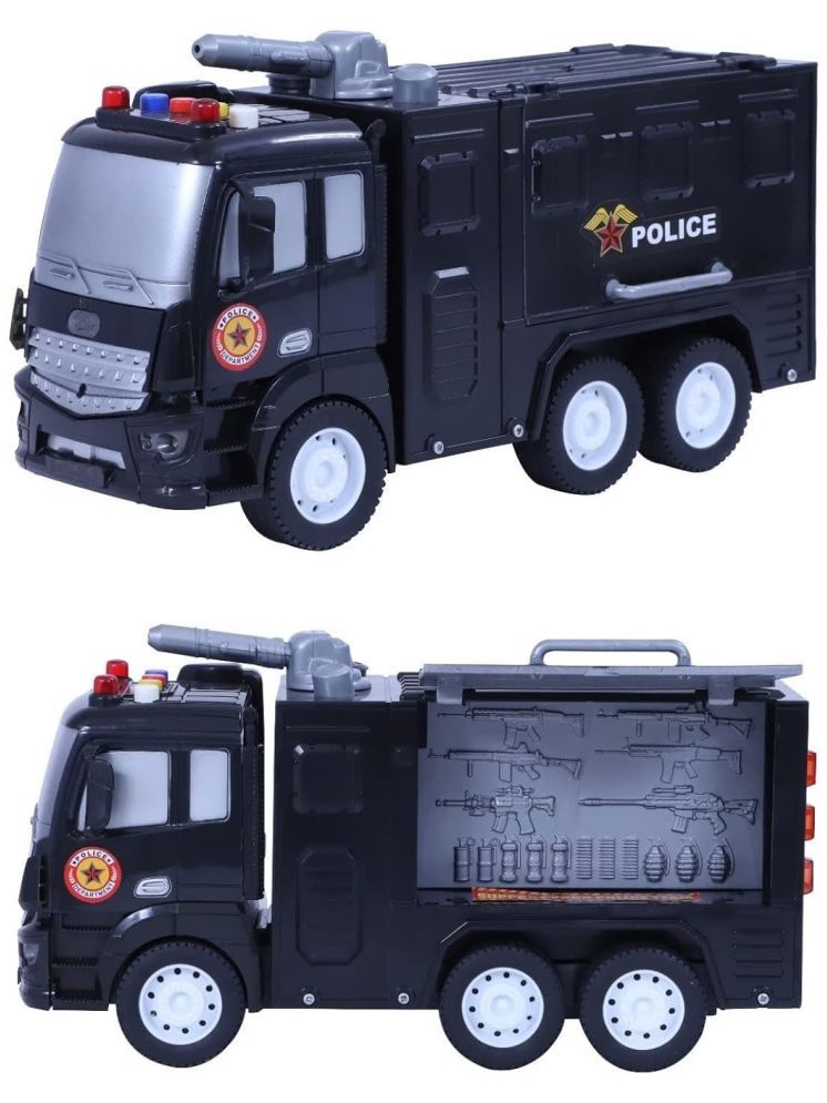     			Bluebell Big Size Exclusive Toys for Kids|Boys|Girls with Lights and Music (Police Patrol Truck Friction Powered CAR with Lights and Sound)