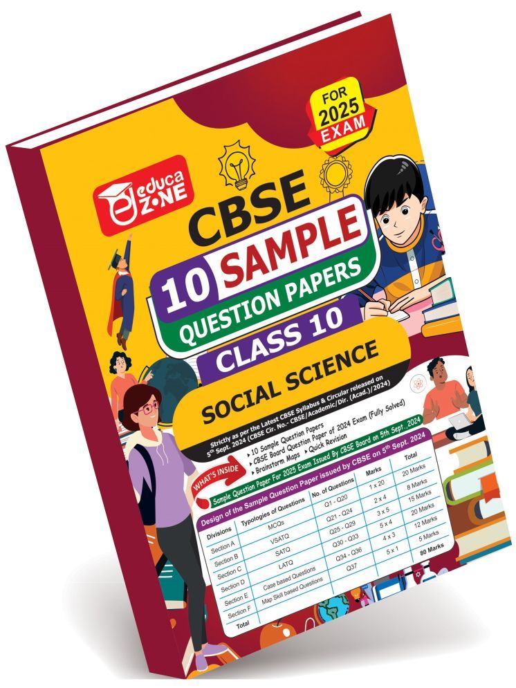     			CBSE 10 Sample Question Papers Class 10 Social Science Book