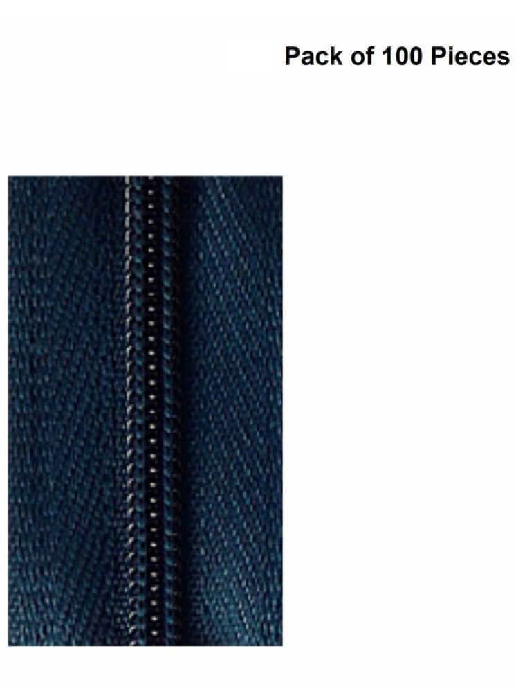     			Jyoti Zipper - CFC Size 3 - Color 22 (100 Zips of 8 Inches) Open-Ended, Ideal for Tailoring, Crafts, Fashion, Dressmaking | Zips Used in Stitching, Sewing, Pants, Bags - Pack of 100 Pieces