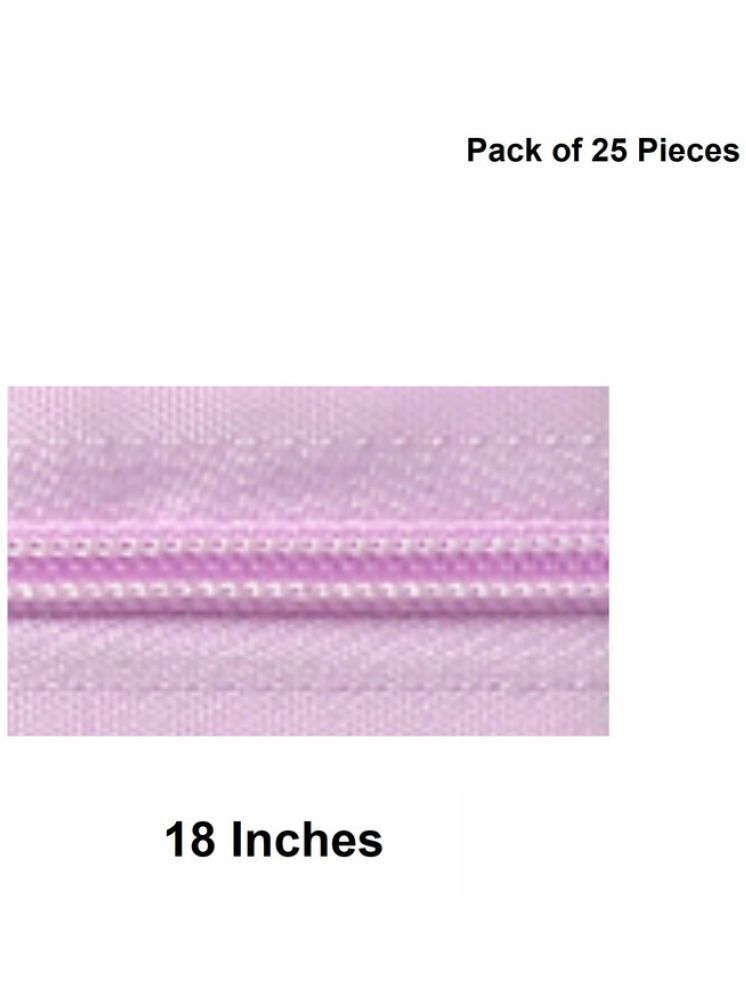     			Jyoti Zipper - Concealed Size 3 - Color 22 (25 Zips of 18 Inches) Open-Ended, Ideal for Tailoring, Crafts, Fashion, Dressmaking | Zips Used in Stitching, Sewing, Pants, Bags - Pack of 25 Pieces